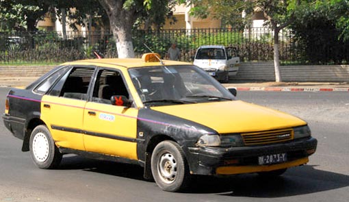 taxi à Dakarphoto au-senegal.com